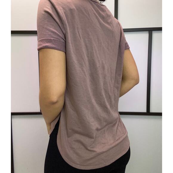 Women's Top short sleeve high low size M - Picture 3 of 3